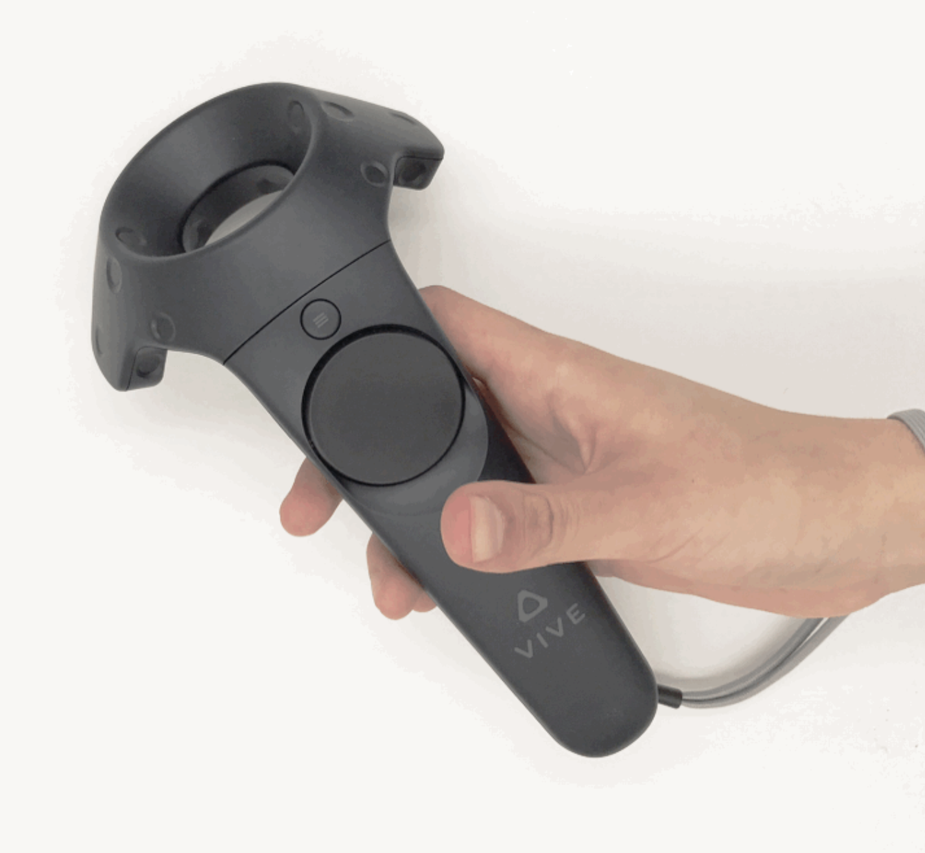 The videogame-like Vive control for VR